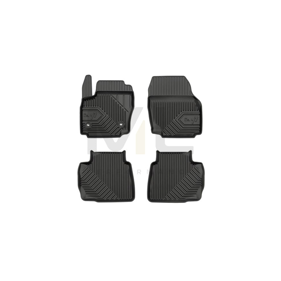 FROGUM Tailored 77408449 Floor mat set for FORD MONDEO Elastomer, Front and Rear, Quantity: 4, Black | ML Performance Car Parts