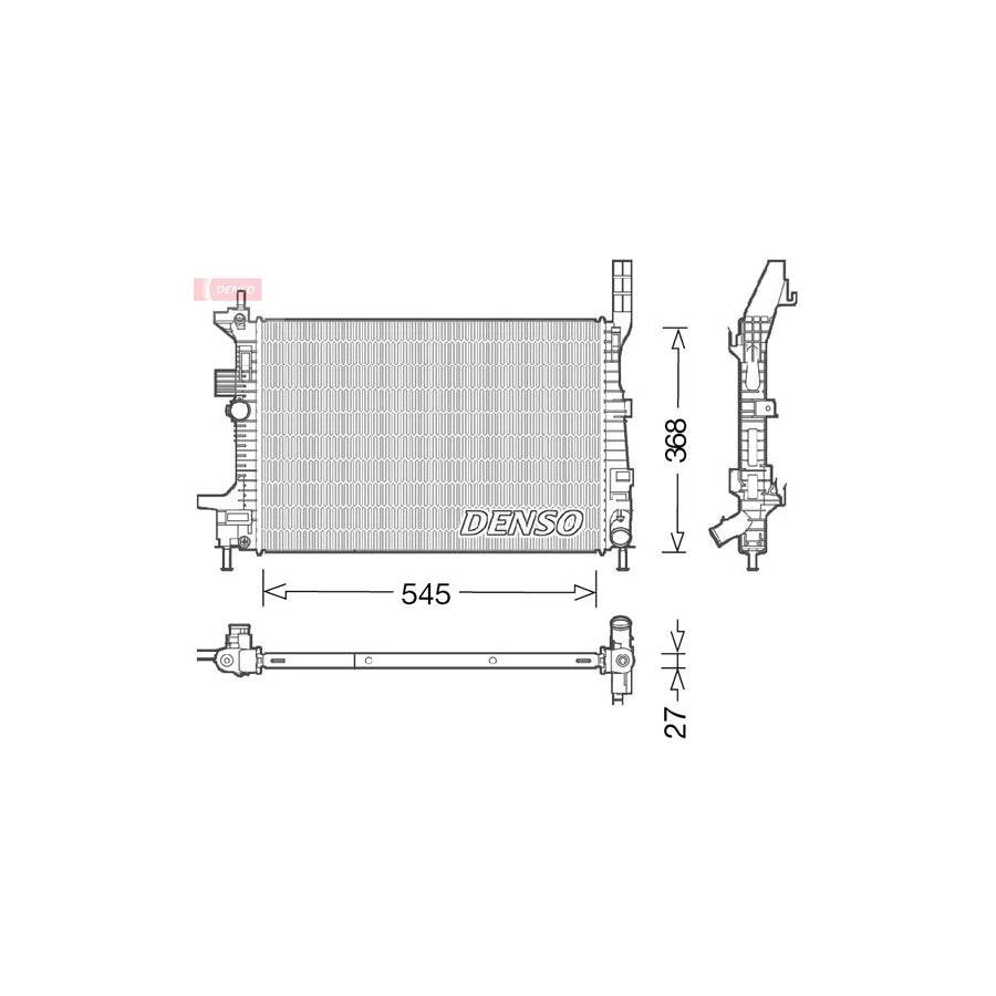 Denso DRM10029 Drm10029 Engine Radiator | ML Performance UK