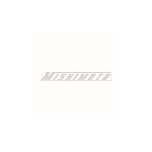 Mishimoto MMPRO-STK-15LG  Decal, White, Large