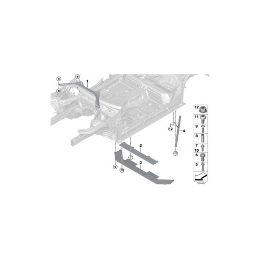 Genuine BMW 51617447400 G20 Torsion Link, Rear Right PHEV (Inc.  & 330e) | ML Performance UK Car Parts