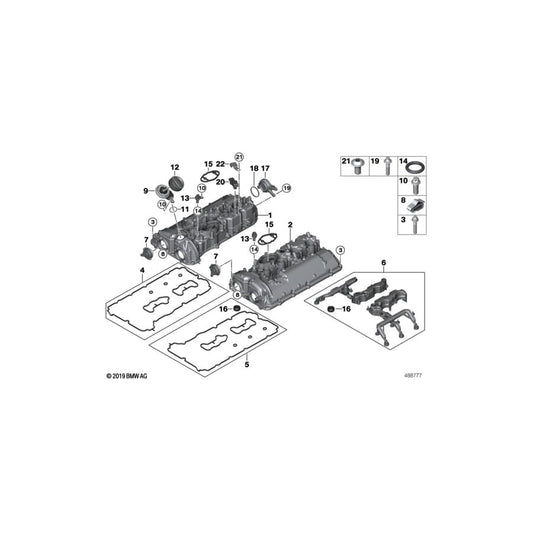 Genuine BMW 11128663874 G07 G11 G30 Cover Lid (Inc. M8, 750iX & 750LiX) | ML Performance UK Car Parts