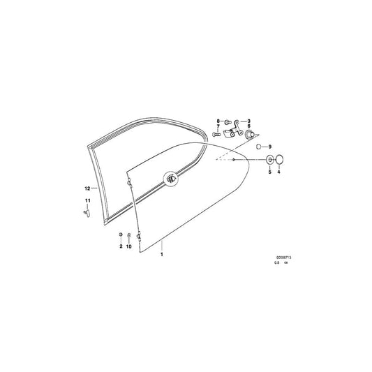 Genuine BMW 51368144048 E36 E46 Base (Inc. 316i 1.6) | ML Performance UK Car Parts