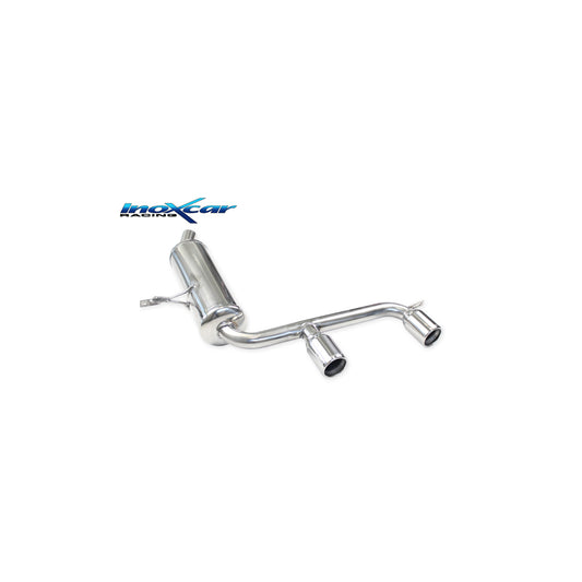 InoXcar REME.15.80 Renault Megane II Central Stainless Steel Rear Exhaust | ML Performance UK Car Parts