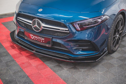Maxton Design Mercedes Benz A35 AMG / AMG-Line W177 Front Splitter V.3