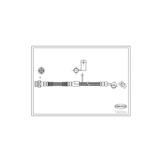 Corteco 19032996 Brake Hose | ML Performance UK