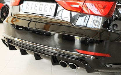 Rieger 00088164 Audi 8V S3 Rear Diffuser 3 | ML Performance UK Car Parts