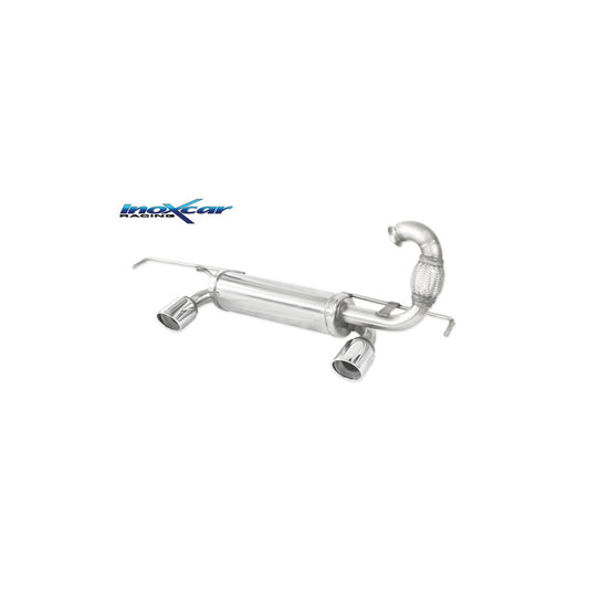 InoXcar RETW.05.XR80 Renault Twingo III Rear Silencer | ML Performance UK Car Parts