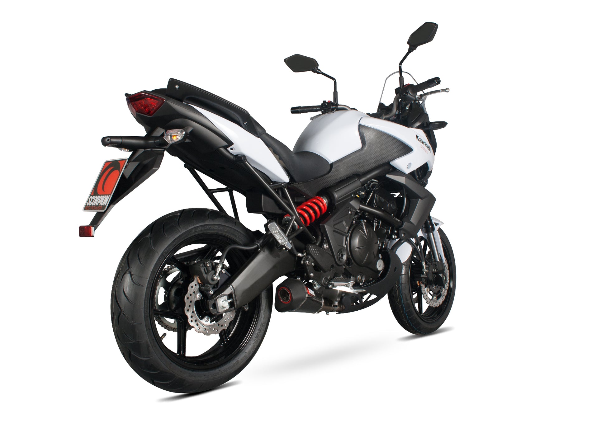 Scorpion RKA103CEO Kawasaki Versys 650 Serket Taper Slip-On - Carbon Fibre Sleeve | ML Performance UK UK