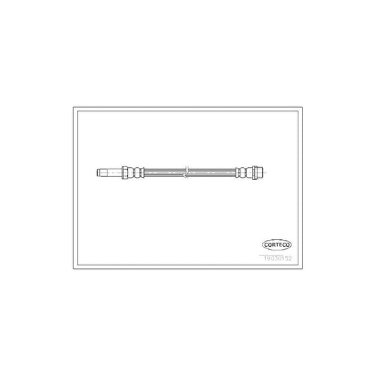 Corteco 19030152 Brake Hose Suitable For Mercedes-Benz Sprinter | ML Performance UK