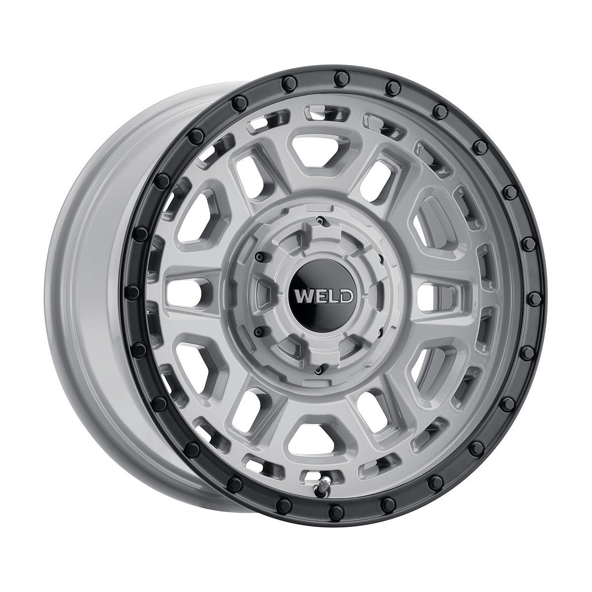 Weld W16979026451 Crux W169 Wheel 17x9 5x114.3 ET-12 BS4.5 Gloss Armor Gray - Satin Black