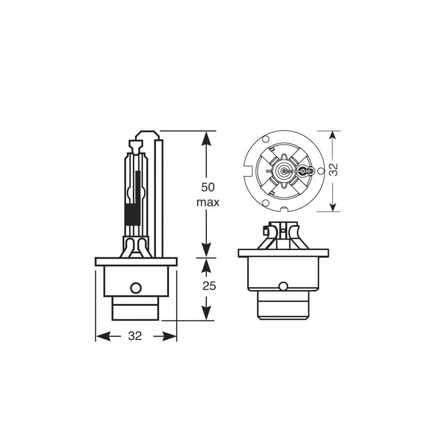RING R42406 42V 35W D4R (Reflector) Gas Discharge Bulb | ML Performance