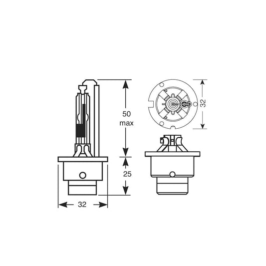 RING R42406 42V 35W D4R (Reflector) Gas Discharge Bulb | ML Performance