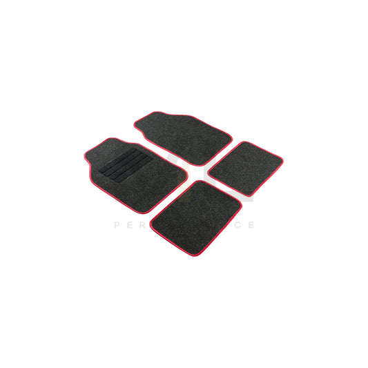 WALSER Regio 29058 Floor mat set Textile, Front and Rear, Quantity: 4, Anthracite | ML Performance Car Parts