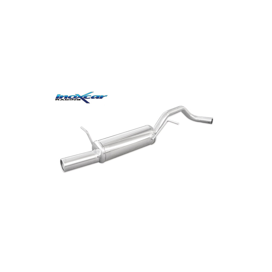 InoXcar SEIB.14.80 Seat Ibiza (6L) Stainless Steel Rear Exhaust | ML Performance UK Car Parts