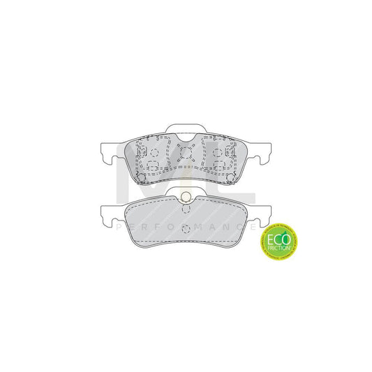 Ferodo Fsl1451 Brake Pad Set Fuse+ Technology, Incl. Wear Warning Contact | ML Performance Car Parts