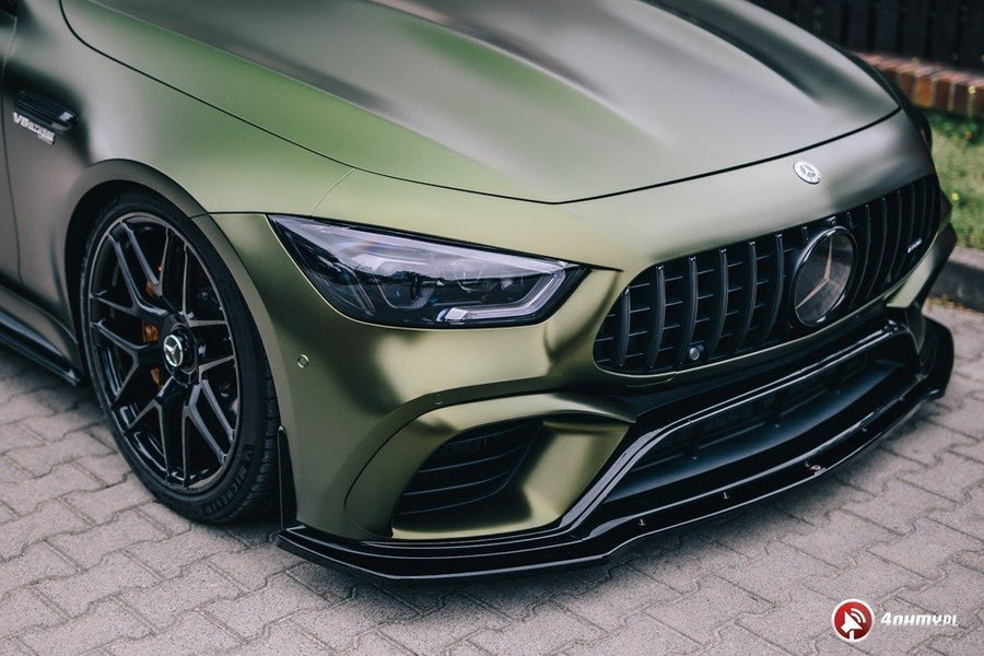 Maxton Design Mercedes Benz AMG GT 63S 4-Door Coupe Aero Front Splitter V.2