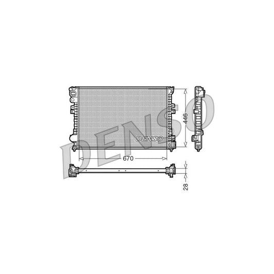 Denso DRM07050 Drm07050 Engine Radiator | ML Performance UK