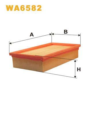 WIX Filters WA6582 Air Filter For Ford Transit