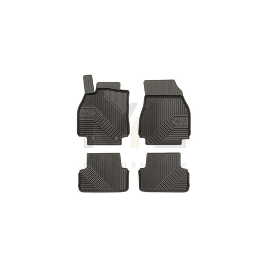 FROGUM Tailored, No.77 77408739 Floor mat set for RENAULT MEGANE Elastomer, Front and Rear, Quantity: 4, Black | ML Performance Car Parts