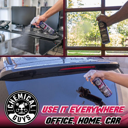 Chemical Guys HydroView Ceramic Glass Cleaner & Coating | ML Performance UK Car Parts