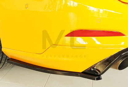 Rieger 00088244 Ford DEH Focus 4 Rear Side Splitter (Inc. Focus 4 ST) 2 | ML Performance UK Car Parts