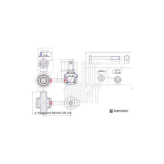 Blue Print ADBP850025 Anti Roll Bar Link