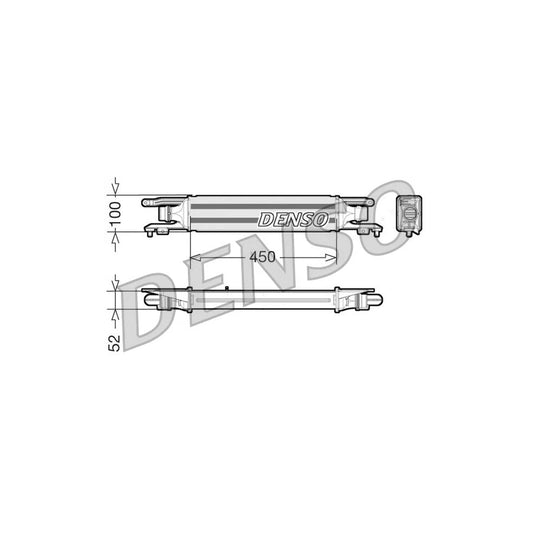 Denso DIT20001 Dit20001 Intercooler For Opel Corsa D Hatchback (S07) | ML Performance UK