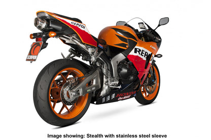 Scorpion HA158TEO Honda CBR600 RR Stealth Slip-On - Titanium Sleeve | ML Performance UK UK