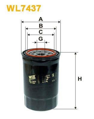 WIX Filters WL7437 Oil Filter