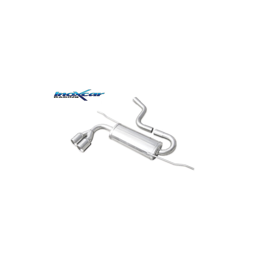 InoXcar SELE.11.80 Seat Leon (1P) Stainless Steel Rear Exhaust | ML Performance UK Car Parts