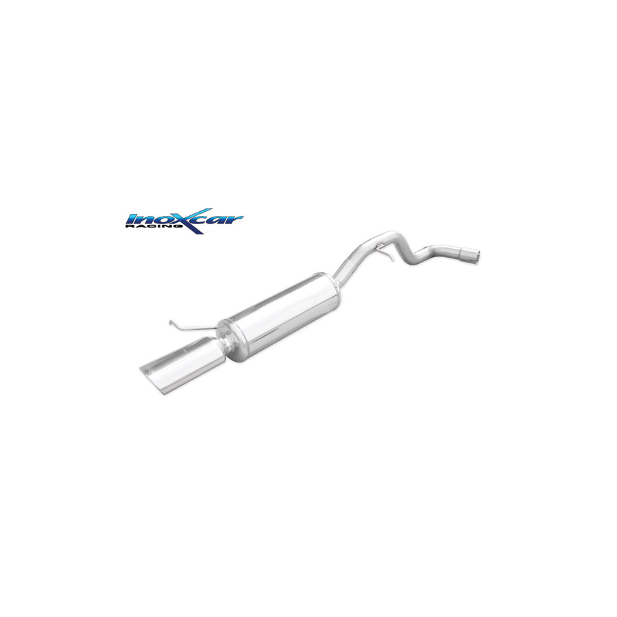 InoXcar SELE.05.120 Seat Leon (1M) Stainless Steel Rear Exhaust | ML Performance UK Car Parts