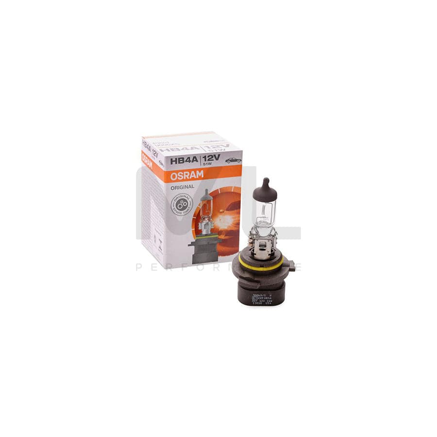 OSRAM ORIGINAL 9006XS Bulb, spotlight for JEEP Grand Cherokee II (WJ, WG) HB4A 12V 51W P22d 3050K Halogen | ML Performance Car Parts