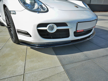 Maxton Design Porsche Cayman S 987c Front Splitter V.2
