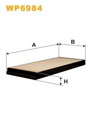 WIX Filters WP6984 Pollen Filter