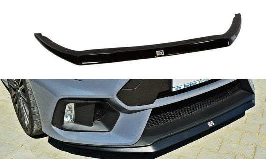 Maxton Design FO-FO-3-RS-FD2T Front Splitter V.2 Ford Focus RS MK3 | ML Performance UK Car Parts