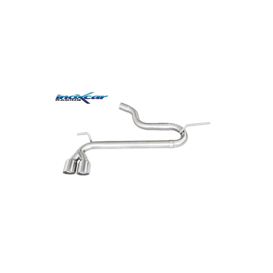 InoXcar SELE.24.RA Seat Leon (5F) Non-Resonated Rear Exhaust | ML Performance UK Car Parts