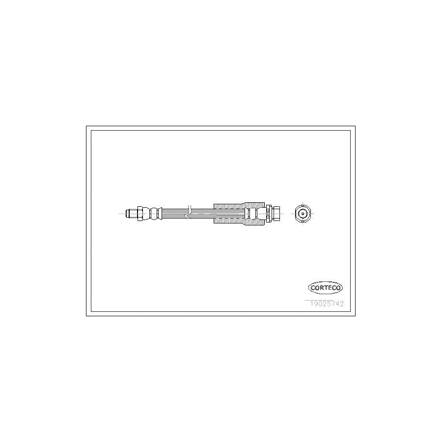 Corteco 19025742 Brake Hose | ML Performance UK