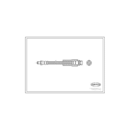 Corteco 19025742 Brake Hose | ML Performance UK