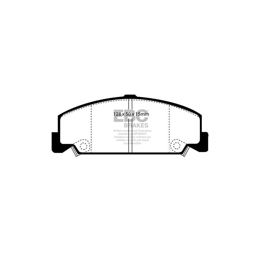 EBC DP985 Honda Civic Shuttle Ultimax Front Brake Pads 2 | ML Performance UK Car Parts