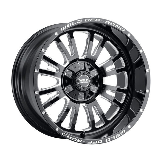 Weld W15809098575 Slingblade W158 Wheel 20x9 6x135 ET20 BS5.75 Gloss Black MIL
