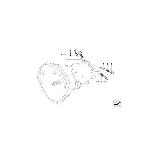 Genuine BMW 23311228397 E46 Compression Spring D=1,25 (Inc. M3 & M3 CSL) | ML Performance UK Car Parts