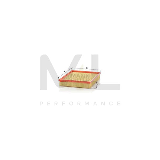 MANN-FILTER C 2598 Air Filter Filter Insert | ML Performance Car Parts