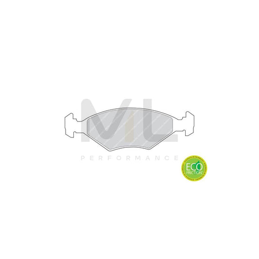 Ferodo Premier Eco Friction Fdb799 Brake Pad Set Incl. Wear Warning Contact, Without Accessories | ML Performance Car Parts