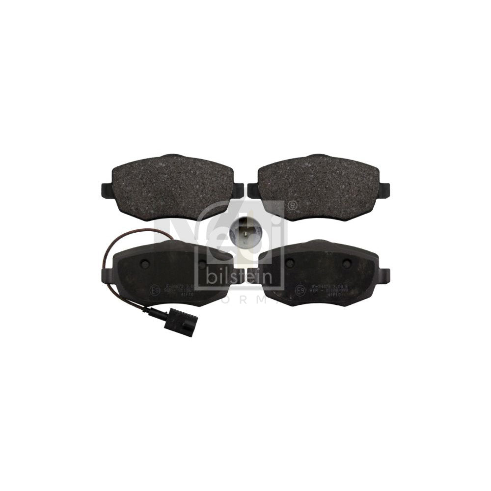 Febi Bilstein 116097 Brake Pad Set For Lancia Ypsilon Ii (843) Front Axle, Incl. Wear Warning Contact | ML Performance Car Parts