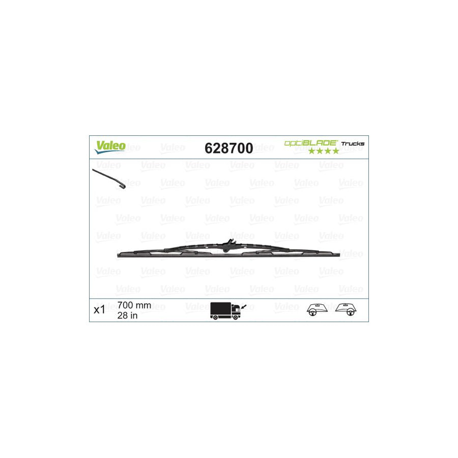 Valeo Optiblade Trucks 628700 Wiper Blade | ML Performance UK Car Parts
