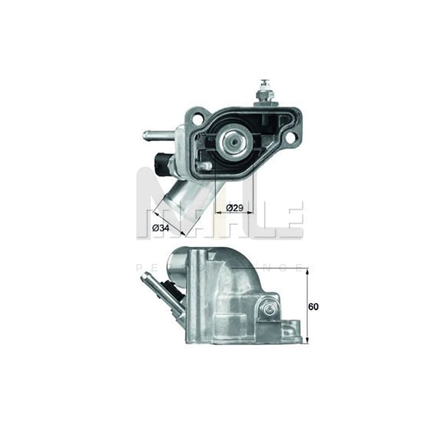 MAHLE ORIGINAL TI 58 85 Engine thermostat Opening Temperature: 85��C, with seal | ML Performance Car Parts