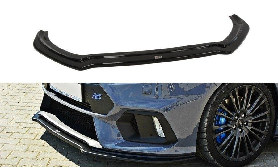 Maxton Design FO-FO-3-RS-FD4T Front Splitter V.4 Ford Focus RS MK3 | ML Performance UK Car Parts