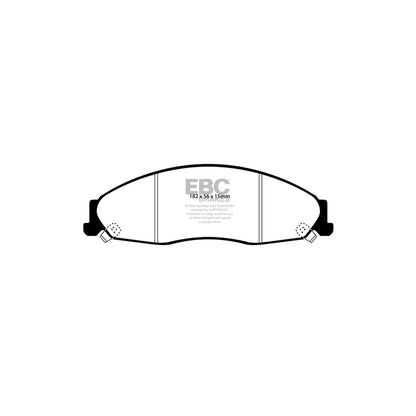 EBC DP31645C Cadillac Redstuff Front Brake Pads (Inc. CTS & STS) 2 | ML Performance UK Car Parts
