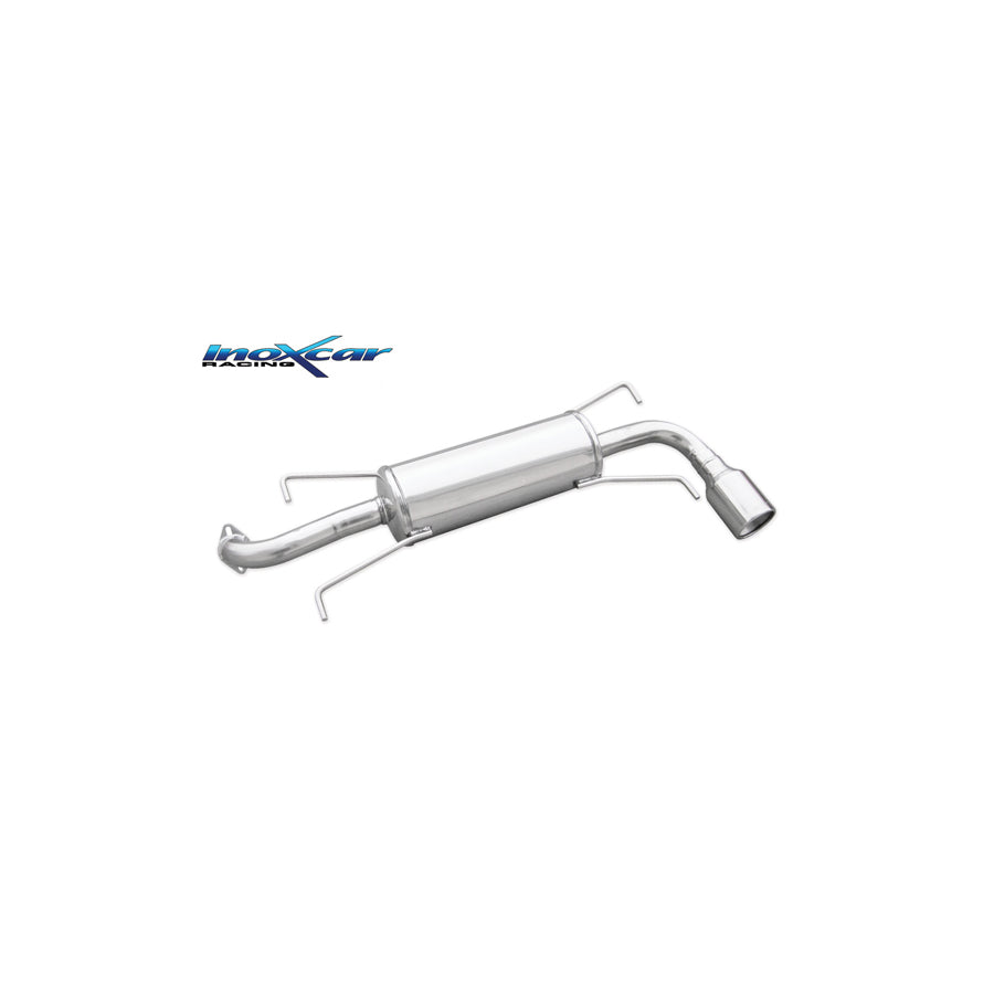 InoXcar SUIM.22.102 Subaru Impreza Stainless Steel Rear Exhaust | ML Performance UK Car Parts
