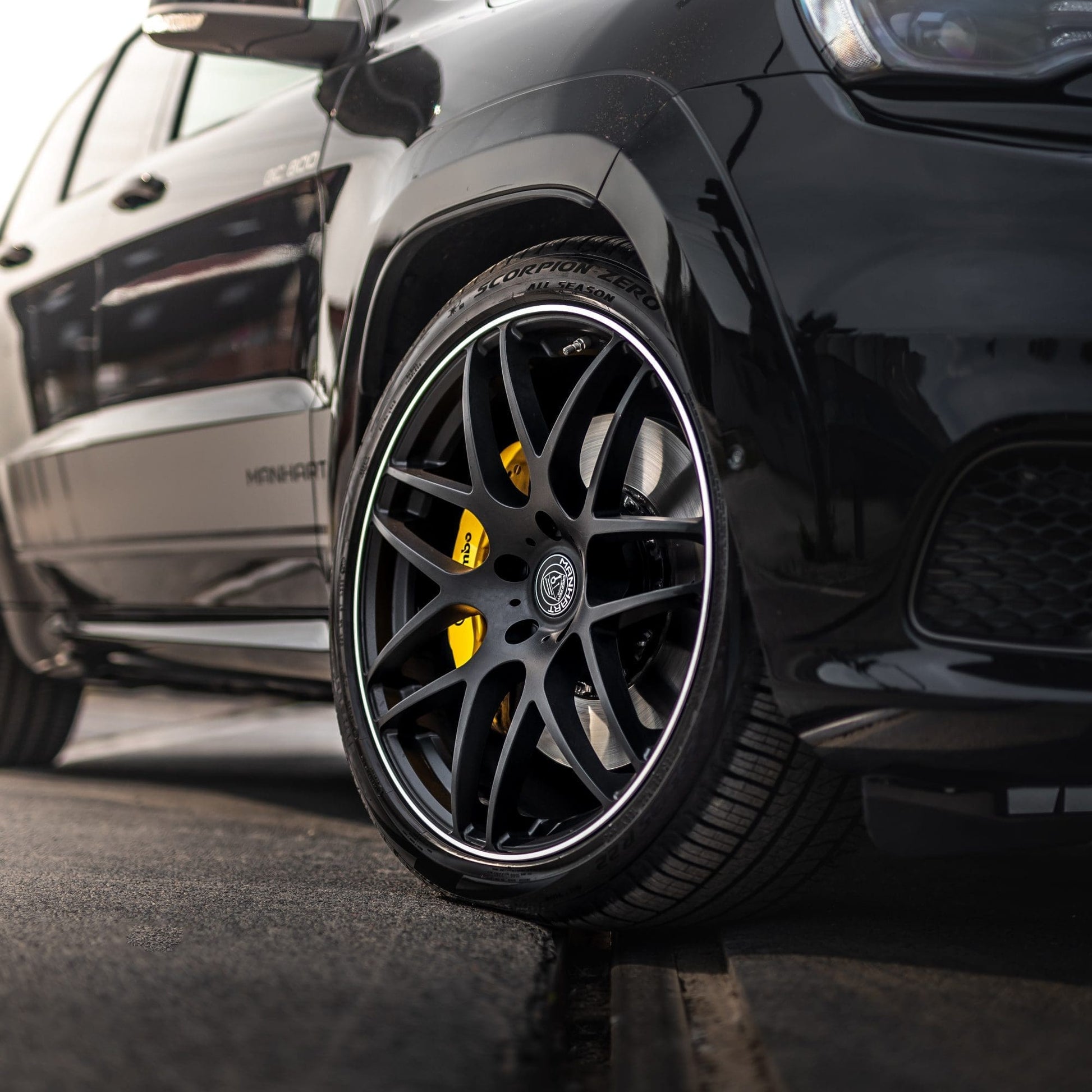 MANHART MHRJGCT22105 CLASSIC LINE RIMS FOR JEEP GRAND CHEROKEE  MATTE BLACK